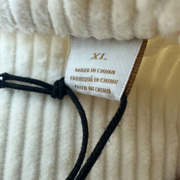 Scotch & Soda Womens Corduroy Button-Up Jackets Size XL Cream New - Picture 3 of 10